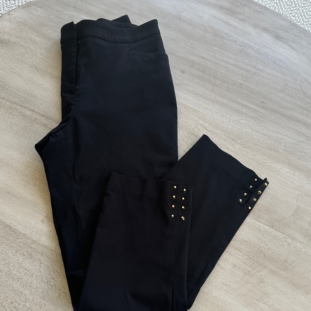 Style & Co. Black Pants with Studded Hem